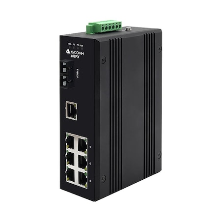 8-Port Industrial Unmanaged Ethernet Switch